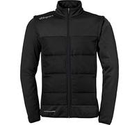 uhlsport Essential Multi Jacket with REM. Sleeves, Giacca Uomo, Nero, L
