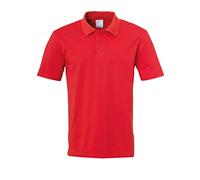 Uhlsport Essential Short Sleeve Polo Rosso 5XL Uomo