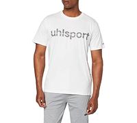 uhlsport Essential Promo, Maglietta a mancihe Corte con Logo, Bianco (Weiß), XXS
