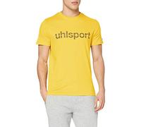 uhlsport Essential Promo, Maglietta a mancihe Corte con Logo, Giallo (Maisgelb), XXS