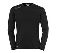 uhlsport Essential Training Top da uomo, Uomo, Oberbekleidung, 100220901, schwarz/Weiß, L