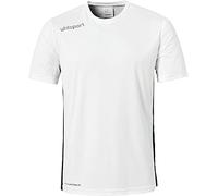 uhlsport Essential Trikot Ka, Maglietta Uomo, Bianco/Nero, 128.0