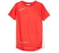uhlsport Essential Trikot Ka, Maglietta Uomo, Rosso/Bianco, 128.0