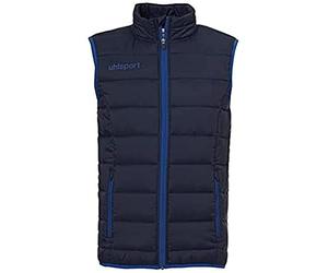 uhlsport Essential Ultra Lite Down Gilet Giacca, Unisex, Giacca, Essential Ultra Lite Down Weste, Marine/Azzurro, M