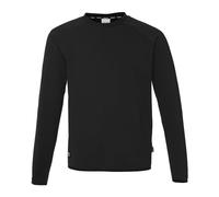uhlsport Felpa ID Senza Cappuccio - per Bambini e Adulti - Felpa da Calcio, Nero, 164 cm