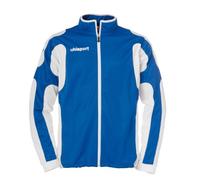 uhlsport - Giacca Cup Classic, Unisex, Jacke Cup Classic, Azzurro/Bianco, L