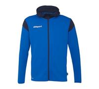 uhlsport Giacca da calcio Squad 27 Track Hood unisex da allenamento, con cappuccio e colletto alto