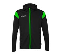 uhlsport Giacca da calcio Squad 27 Track Hood unisex da allenamento, con cappuccio e colletto alto