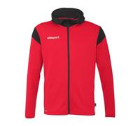 uhlsport Giacca da calcio Squad 27 Track Hood unisex da allenamento, con cappuccio e colletto alto