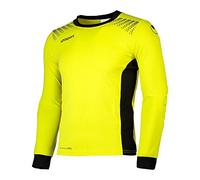 Uhlsport Goal Maglietta da Portiere a Maniche Lunghe, Uomo, Uomo, Goal, Giallo Fluo/Nero