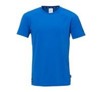uhlsport ID T-Shirt Fitness Maglietta per Bambini e Adulti - Maglietta da Calcio - Traspirante e Confortevole, Azzurro, 10 Anni