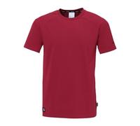 uhlsport ID T-Shirt Fitness Maglietta per Bambini e Adulti - Maglietta da Calcio - Traspirante e Confortevole, Bordeaux, XL