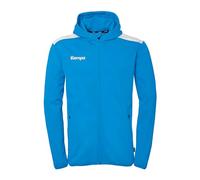 uhlsport Kempa Emotion 27 - Giacca sportiva con cappuccio, per uomo e ragazzo, con cappuccio imbottito, in pile sull'interno, con tasche con cerniera