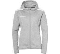 uhlsport Kempa Emotion 27 - Giacca sportiva da donna con cappuccio imbottito per donna e ragazza, in pile all'interno, con tasche con cerniera