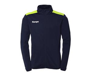 uhlsport Kempa Emotion 27 - Giacca sportiva da uomo e ragazzo, senza cappuccio con tasche con cerniera