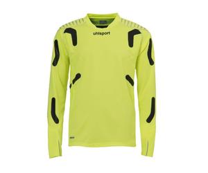 uhlsport - Maglia da Portiere Torwarttech LA, Giallo (fluogelb/Schwarz), M