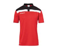 UHLSPORT Maglia funzionale rosso / nero / bianco Donna UHLSPORT L