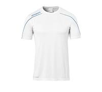 uhlsport Maglia Stream 22, Uomo, Weiß/Azurblau, 3XL