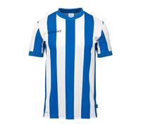 Uhlsport Retro Stripe Short Sleeve T-shirt Blu 13-14 Years Ragazzo