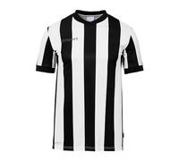 Uhlsport Retro Stripe Short Sleeve T-shirt Nero 6-7 Years Bambino