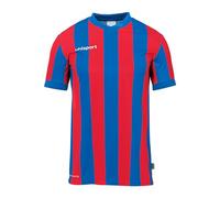 Uhlsport Retro Stripe Short Sleeve T-shirt Rosso,Blu 13-14 Years Ragazzo