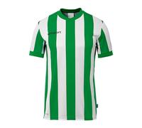 Uhlsport Retro Stripe Short Sleeve T-shirt Verde 6-7 Years Ragazzo