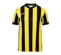 Uhlsport Retro Stripe Short Sleeve T-shirt Giallo 6-7 Years Ragazzo