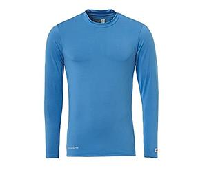 uhlsport, Maglietta Tecnica a Maniche Lunghe, Blu (Blau), XL