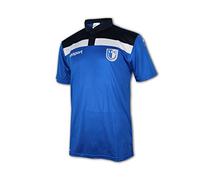 uhlsport Offense 23 Polo Shirt, Uomo, Blu/Blu Oltremare/Bianco, XXL
