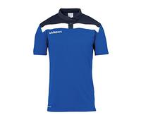 uhlsport Offense 23 Polo Shirt Uomo, Uomo, 100221303, Blu/Blu Oltremare/Bianco, 4XL