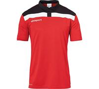 Uhlsport Offense 23 Short Sleeve Polo Rosso 9-10 Years Bambino,Bambina