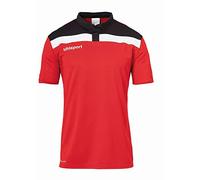 Uhlsport Offense 23 Short Sleeve Polo Rosso 11-12 Years Bambini