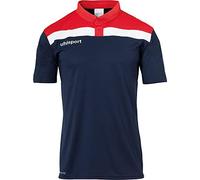 uhlsport Offense 23 Polo Shirt Uomo, Uomo, 100221310, Blu Marino/Rosso/Bianco, 152