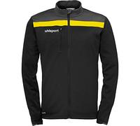 uhlsport Offense 23 Poly Jacket Giacca in Poliestere da Uomo, Uomo, 100519807, Nero/Antracite/Giallo Lime, 2XL