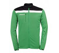 uhlsport Offense 23 Poly Jacket, Shirt Uomo, Verde/Nero/Bianco, L