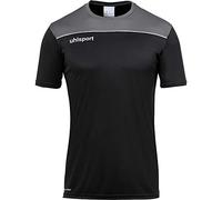 Uhlsport Offense 23 Poly Short Sleeve T-shirt Nero,Grigio M Uomo