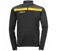 Uhlsport Offense Uomo 1/4-Zip Felpa 100221207 nero 128