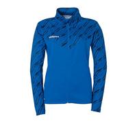 uhlsport Pallone da calcio Progressive 28 Poly - Giacca sportiva da donna, senza cappuccio, con colletto alto e tasche con cerniera, taglio sciancrato da donna
