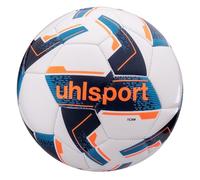 uhlsport Pallone Team Weiß/Marine/Arancione Fluo 5