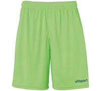 uhlsport - Pantaloncini da Bambino Center Basic, Senza Slip Interno, Bambini, 100334220, Flash Grün/Petrol, 128