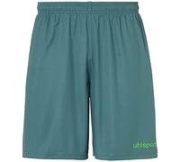 uhlsport - Pantaloncini da Uomo Center Basic, Senza Slip Interni, Uomo, 100334217, Fir Grün/Fluo Grün, S