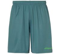 uhlsport - Pantaloncini da Uomo Center Basic, Senza Slip Interni, Uomo, 100334217, Fir Grün/Fluo Grün, XXL