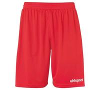 uhlsport Performance Shorts Uomo Sport Calcio Fitness Escursionismo Ciclismo Pantaloni Corti Pantaloni Corsa Estivi 100% Poliestere Riciclato Rosso/Bianco - Taglia 164