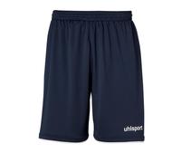 uhlsport Club - Pantaloncini da Calcio da Uomo, Uomo, 100380610, Blu Marino/Bianco, 152