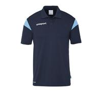 uhlsport Polo Sportiva Unisex, Marine/Blu Cielo, XXL