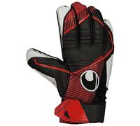 uhlsport Powerline Starter Soft Guanti da portiere per bambini e uomini, Guanti da portiere, Guanti da calcio con fissaggio al polso - Tessuto traspirante