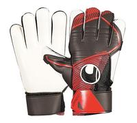 uhlsport Powerline Starter Soft Guanti da portiere per bambini e uomini, Guanti da portiere, Guanti da calcio con fissaggio al polso - Tessuto traspirante