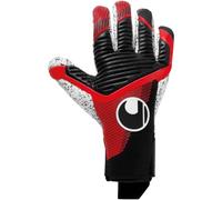 uhlsport Powerline Supergrip+ Finger Surround Guanti da portiere di calcio per bambini e uomini, guanti da portiere con nuova formula di schiuma adesiva e massima superficie di presa