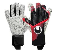 uhlsport Powerline Supergrip+ HN Guanti da portiere di calcio per bambini e uomini, guanti da portiere, guanti da portiere con nuova formula di schiuma adesiva e massima aderenza