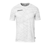 Uhlsport Prediction Short Sleeve T-shirt Bianco 6-7 Years Bambino